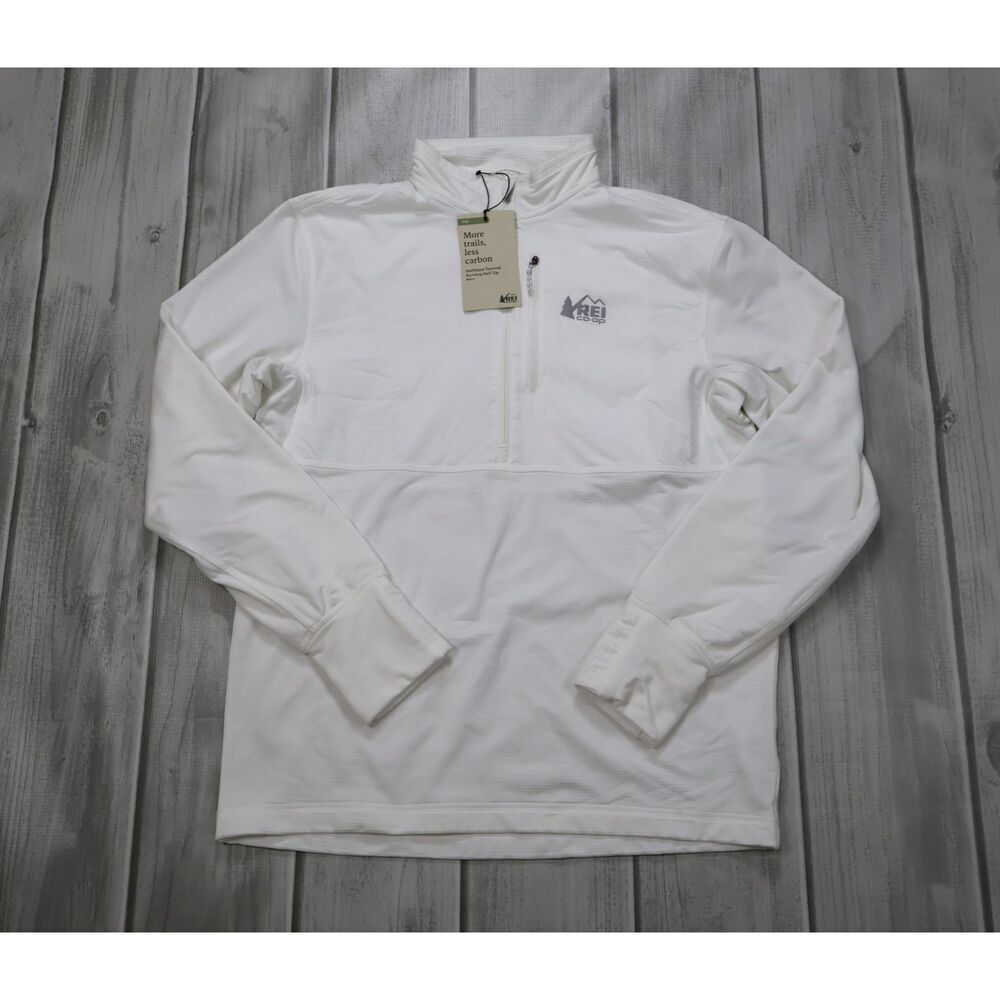 NEW REI Co-op Swiftland Thermal Running Half-Zip Pullover - Men's M Gorpcore